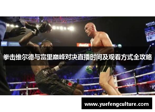 拳击维尔德与富里巅峰对决直播时间及观看方式全攻略